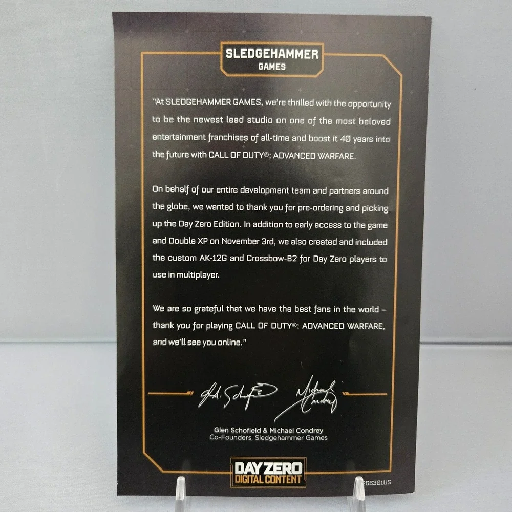 Call of Duty Advanced Warfare Day Zero Edition - Xbox 360 - CIB Tested & Working - Picture 7 of 11